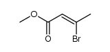 methyl 3-bromocrotonate结构式