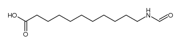 N-formyl-11-aminoundecanoic acid Structure