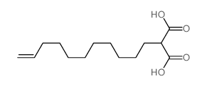 2-undec-10-enylpropanedioic acid structure