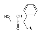 (α-aminobenzyl)(hydroxymethyl)phosphinic acid Structure