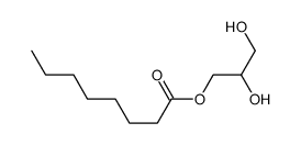 Monoctanoin Structure