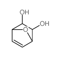 7-oxabicyclo[2.2.1]hept-2-ene-5,6-diol结构式