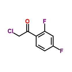 2-Chloro-2',4'-difluoroacetophenone Structure