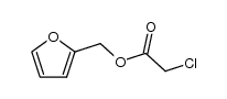 chloro-acetic acid furfuryl ester结构式