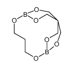 2,6,8,12,13,17-hexaoxa-1,7-diborabicyclo[5.5.5]heptadecane结构式