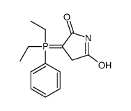 3-[diethyl(phenyl)-λ5-phosphanylidene]pyrrolidine-2,5-dione Structure