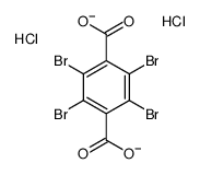 Tetrabromoterephthalic acid dichloride Structure