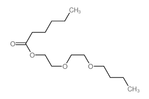 Hexanoic acid, 2-(2-butoxyethoxy)ethyl ester picture