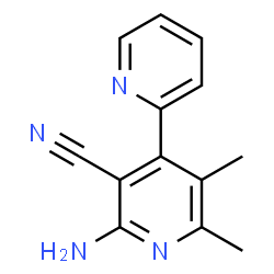 [2,4-Bipyridine]-3-carbonitrile,2-amino-5,6-dimethyl-(9CI) structure