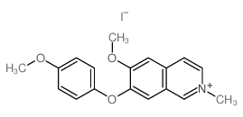 6-methoxy-7-(4-methoxyphenoxy)-2-methyl-6H-isoquinoline picture