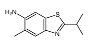 6-Benzothiazolamine,5-methyl-2-(1-methylethyl)-(9CI) picture