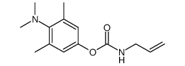 Allyl-carbamic acid 4-dimethylamino-3,5-dimethyl-phenyl ester Structure