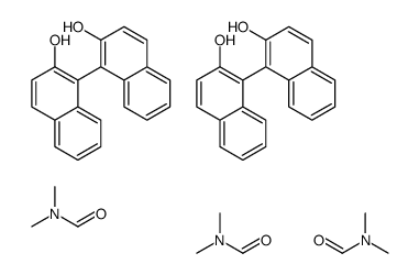 N,N-dimethylformamide,1-(2-hydroxynaphthalen-1-yl)naphthalen-2-ol结构式