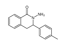 2-amino-3-(4-methylphenyl)-3,4-dihydroisoquinolin-1-one结构式