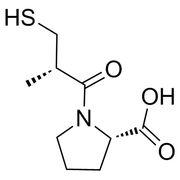 Captopril Structure