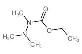 Hydrazinecarboxylicacid, 1,2,2-trimethyl-, ethyl ester structure