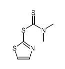 1,3-thiazol-2-yl N,N-dimethylcarbamodithioate结构式