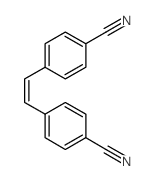 Benzonitrile,4,4'-(1,2-ethenediyl)bis- structure