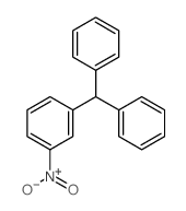 Benzene,1-(diphenylmethyl)-3-nitro-结构式