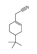 4-(isobutyl)-1-cyclohexene-1-acetonitrile结构式