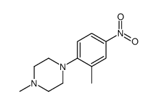 1-甲基-4-(2-甲基-4-硝基苯基)哌嗪图片