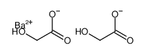 barium bis(hydroxyacetate) structure