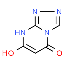 1,2,4-Triazolo[4,3-a]pyrimidin-5(1H)-one, 7-hydroxy- (9CI) Structure