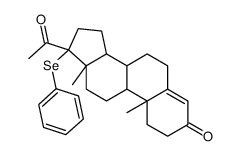 17-(phenylseleno)progesterone结构式