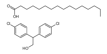 2,2-bis(4-chlorophenyl)ethanol-palmitic acid结构式