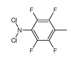 4-Methyl-2,3,5,6-tetrafluoro-N,N-dichloroaniline结构式