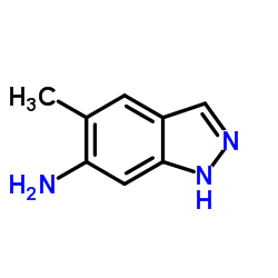 5-Methyl-1H-indazol-6-amine Structure