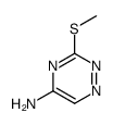 3-methylsulfanyl-1,2,4-triazin-5-amine Structure