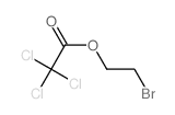 2-bromoethyl 2,2,2-trichloroacetate结构式