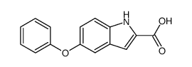 5-phenoxy-2-carboxyindole Structure