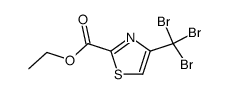 2-Thiazolecarboxylicacid,4-(tribromomethyl)-,ethylester(9CI)结构式