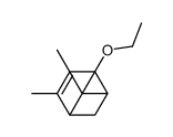 2-ethoxy-4,6,6-trimethylbicyclo[3.1.1]hept-3-ene结构式