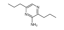 Pyrazinamine, 3,6-dipropyl- (9CI) Structure