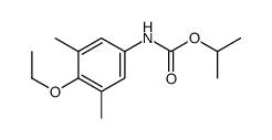 propan-2-yl N-(4-ethoxy-3,5-dimethylphenyl)carbamate Structure