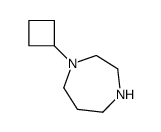 1-环丁基[1,4]二氮杂烷结构式