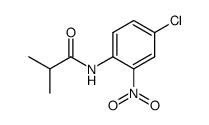 4'-chloro-2-methyl-2'-nitropropananilide Structure