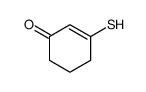 3-sulfanylcyclohex-2-en-1-one结构式