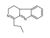 1-propyl-4,4a-dihydro-3H-pyrido[3,4-b]indole结构式