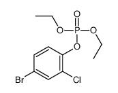 (4-bromo-2-chlorophenyl) diethyl phosphate Structure