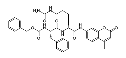 Z-Phe-Cit-AMC structure