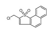 Naphtho[1,2-b]thiophene, 2-(chloromethyl)-, 1,1-dioxide Structure