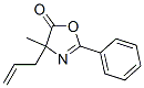 5(4H)-Oxazolone,4-methyl-2-phenyl-4-(2-propen-1-yl)-结构式