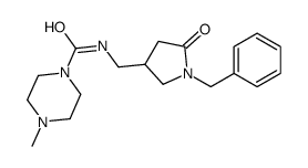 N-[(1-benzyl-5-oxopyrrolidin-3-yl)methyl]-4-methylpiperazine-1-carboxamide Structure