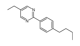 2-(4-butylphenyl)-5-ethylpyrimidine结构式