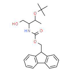 Fmoc-D-Threoninol(tBu)结构式