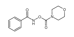 N-((morpholine-4-carbonyl)oxy)benzamide结构式